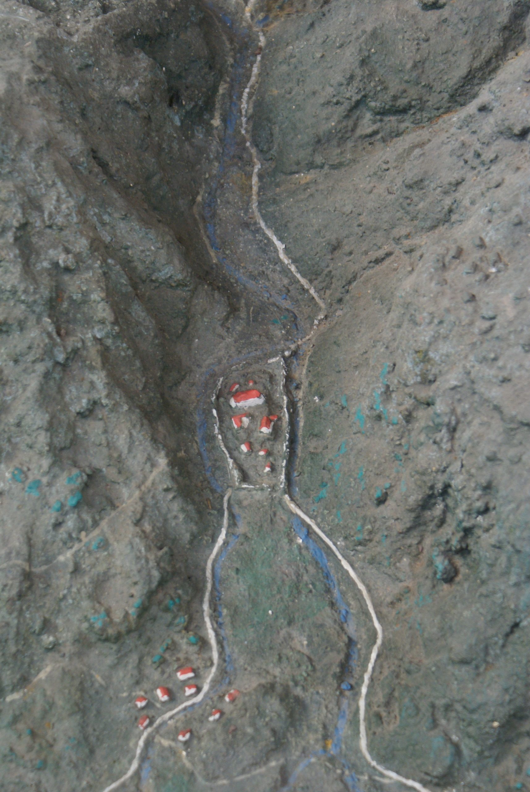 Monastery of Peć as 3D Object on the Relief Map