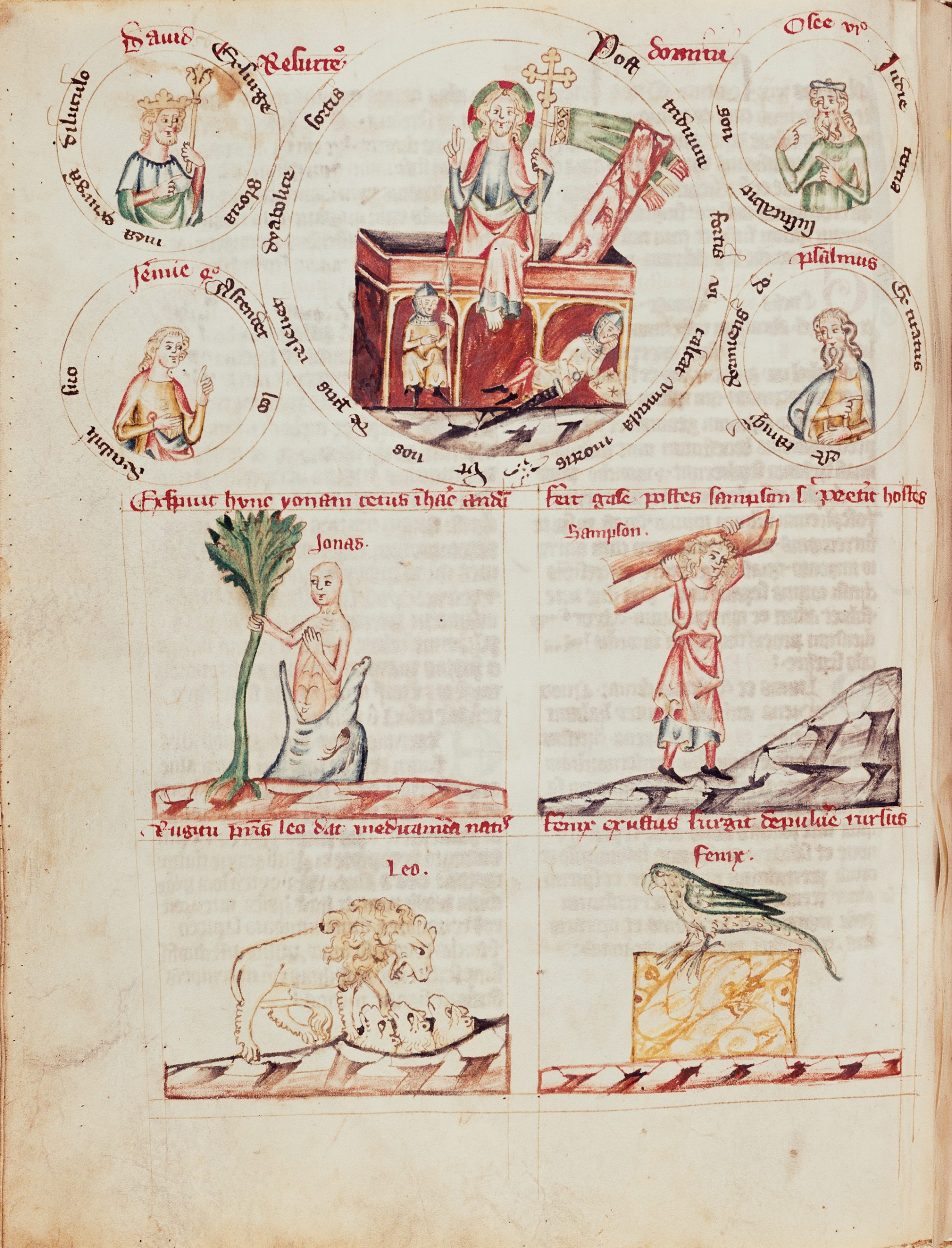 Abb. 16: Concordantiae Caritatis, Stiftsbibliothek Lilienfeld, Cod. 151, fol. 101v, um 1355. REALonline 003983. Foto: © Institut für Realienkunde – Universität Salzburg.